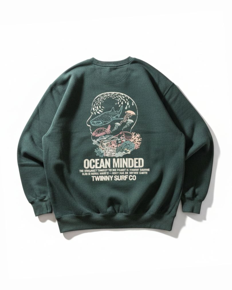 Ocean Minded Crewneck – Twinny