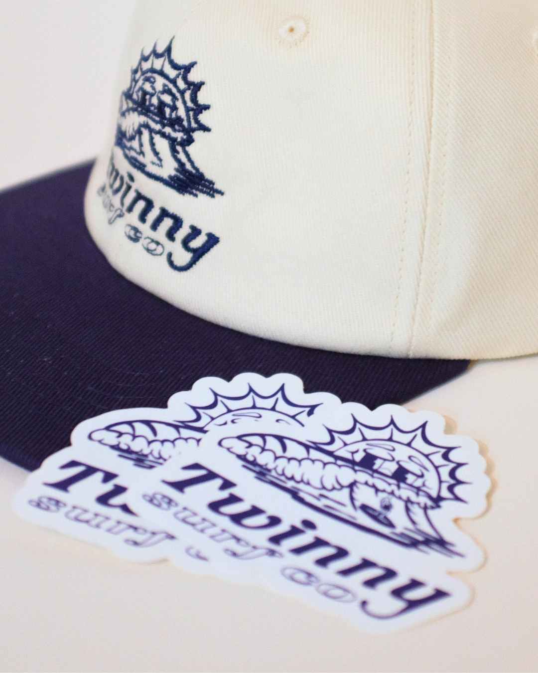 Sunny Swell Vinyl Stickers - Two Pack