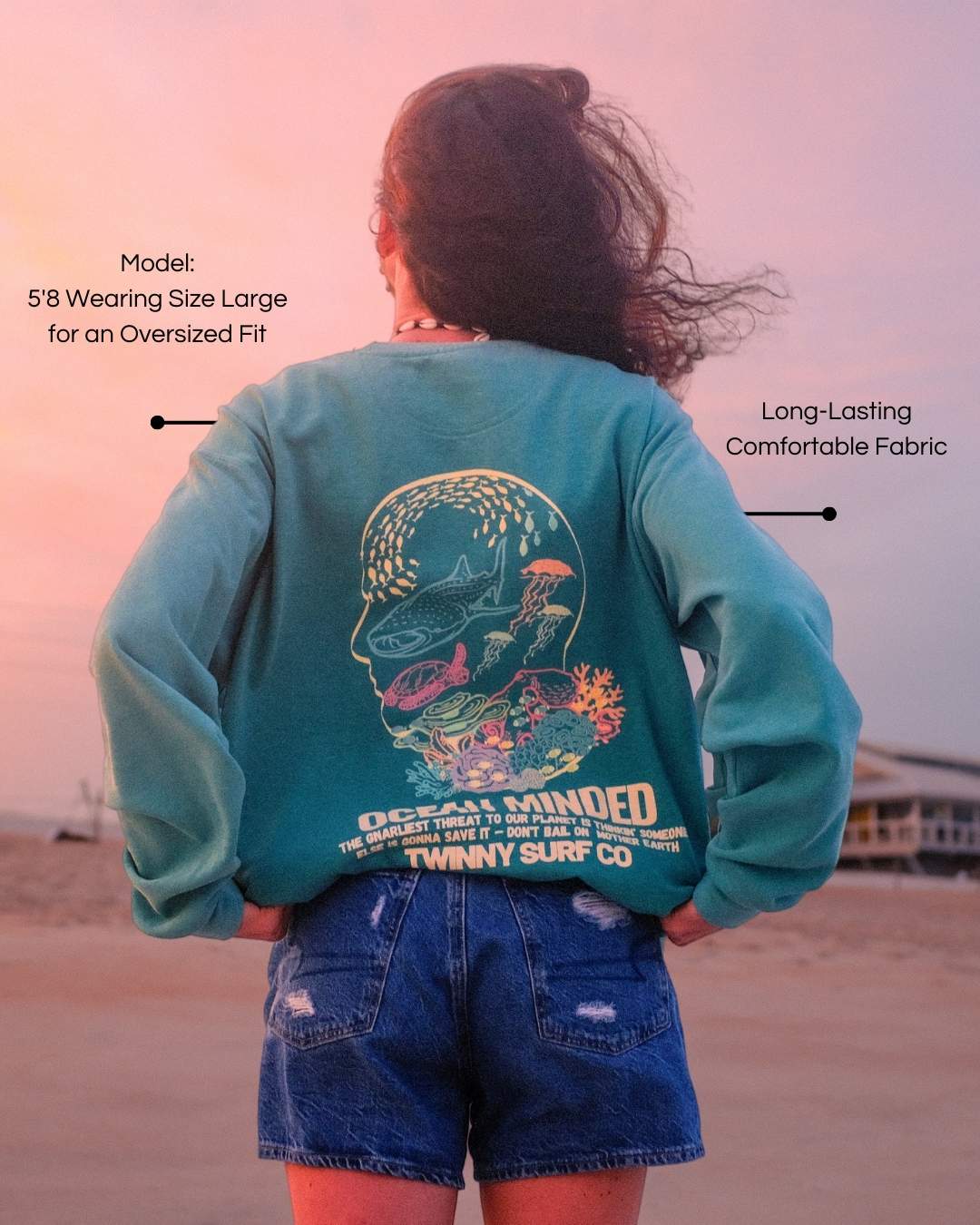 Ocean Minded Crewneck