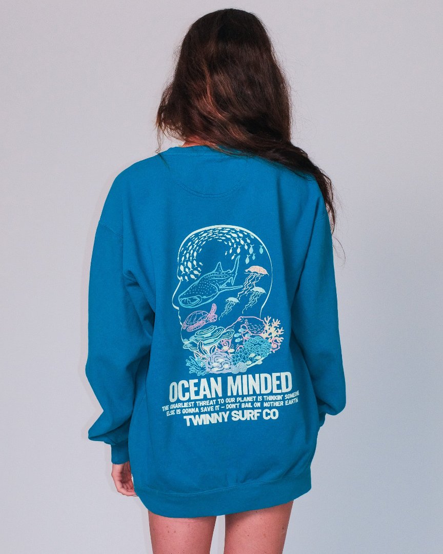 Ocean Minded Crewneck – Twinny